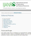 International Journal Of Agriculture And Natural Resources