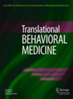 Translational Behavioral Medicine
