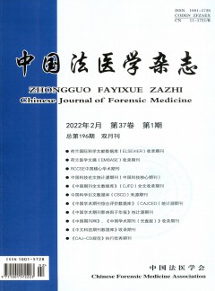 中国法医学杂志